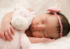 Śpiący niemowlak - anemia